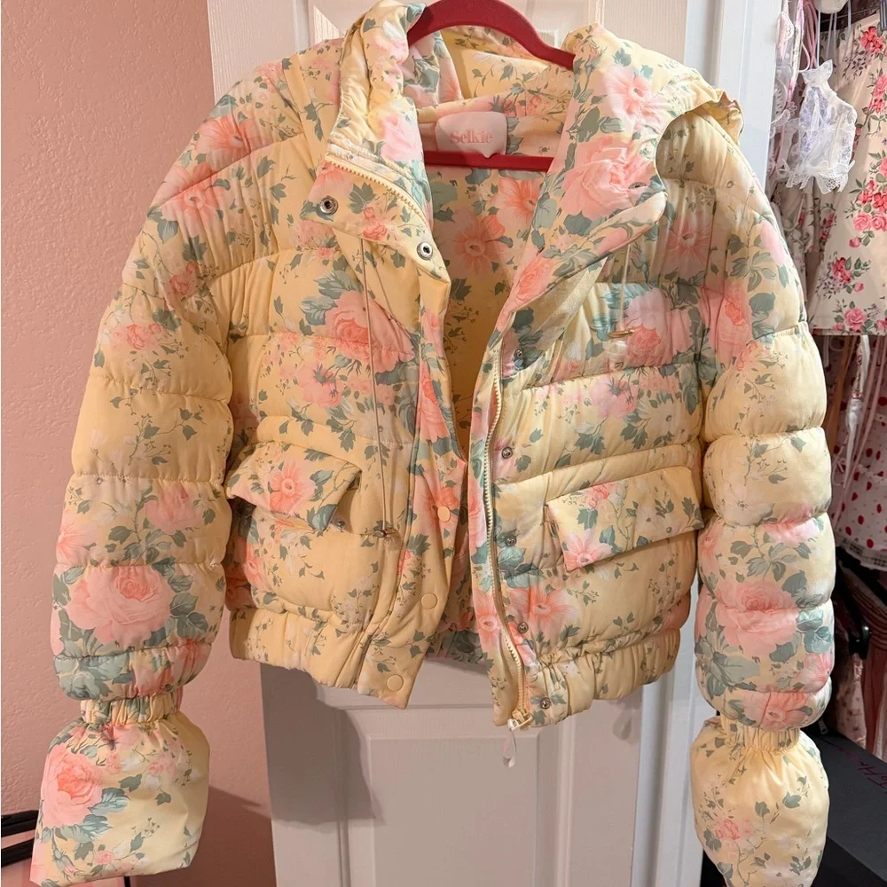 Selkie Pastel Floral Jacket - Picture 1 of 5